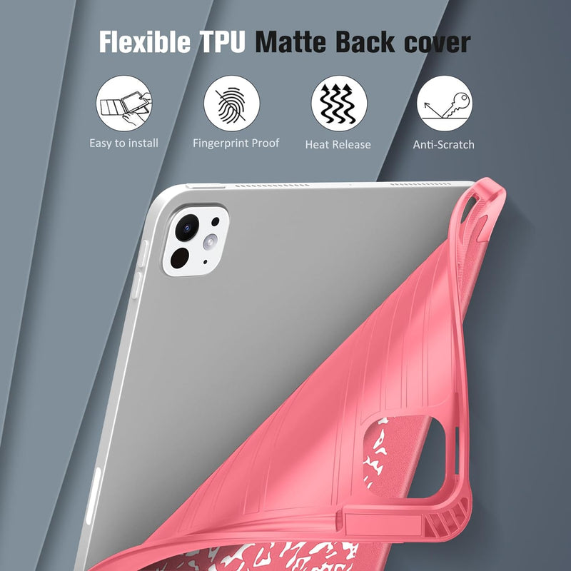 iPad Pro 11" (M5 chip 2025, M4 chip 2024) SlimShell Case with Pencil Holder | Fintie