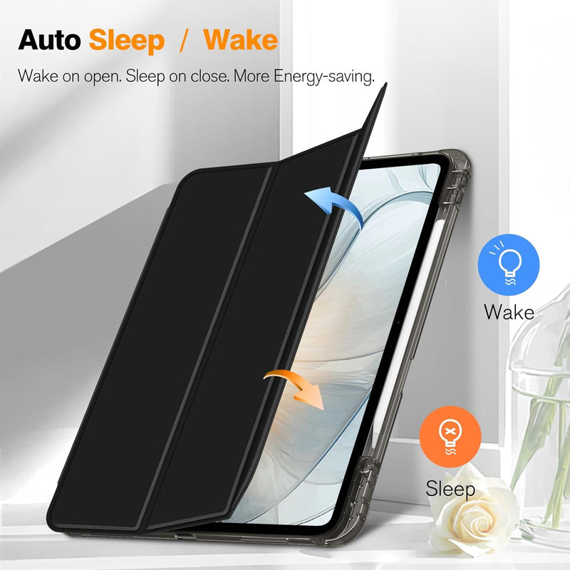 iPad Pro 13-inch (M5/M4 Chip, 2025/2024) SlimShell Case with Translucent Frosted Back | Fintie