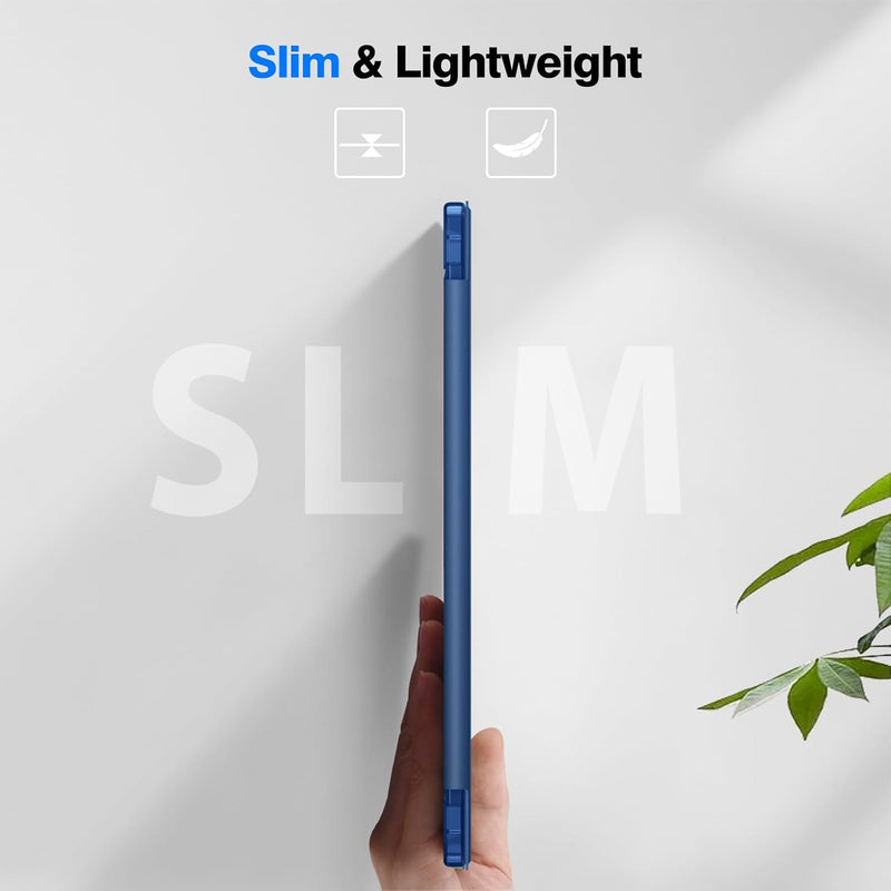 iPad Pro 13-inch (M5/M4 Chip, 2025/2024) SlimShell Case with Translucent Frosted Back | Fintie