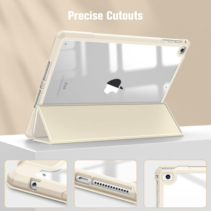 iPad 6th/5th Gen (2018/2017), iPad Air 2nd/1st Gen Hybrid Slim Clear Back Case | Fintie