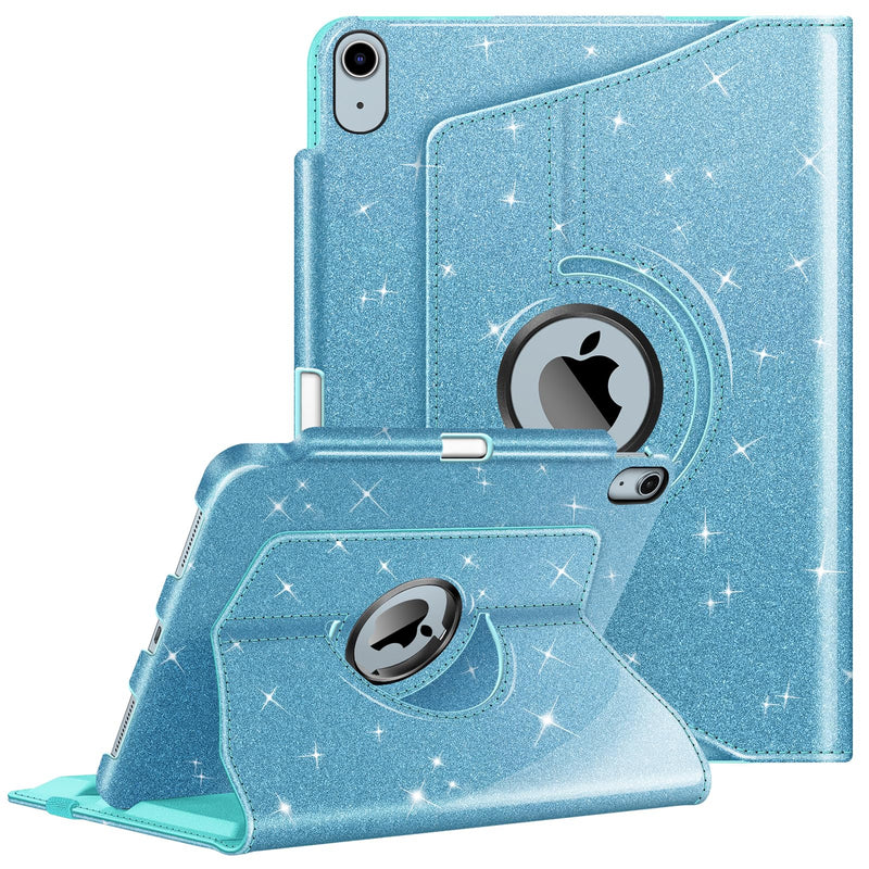 iPad Air 11" M3/M2 chip,iPad Air 5th/4th Generation 10.9" 360-Degree Rotating Stand Cover w/Pencil Holder | Fintie