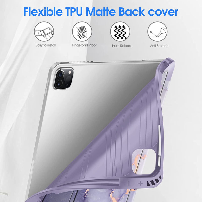 iPad Pro 12.9" 6th/5th Gen Multiple Angle Viewing Case | Fintie