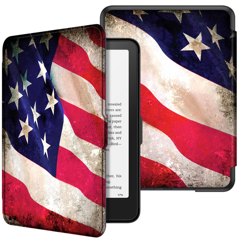 Kindle Paperwhite 7-Inch (12th Gen, 2024)/Kindle Colorsoft 2024 Slim PU Leather Case | Fintie
