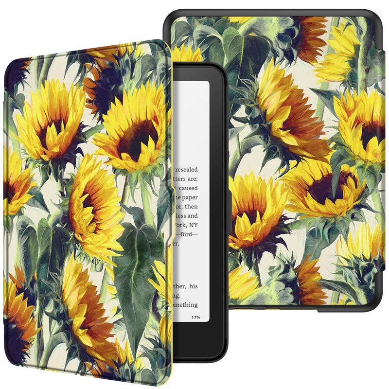Kindle Paperwhite 7-Inch (12th Gen, 2024)/Kindle Colorsoft 2024 Slim PU Leather Case | Fintie