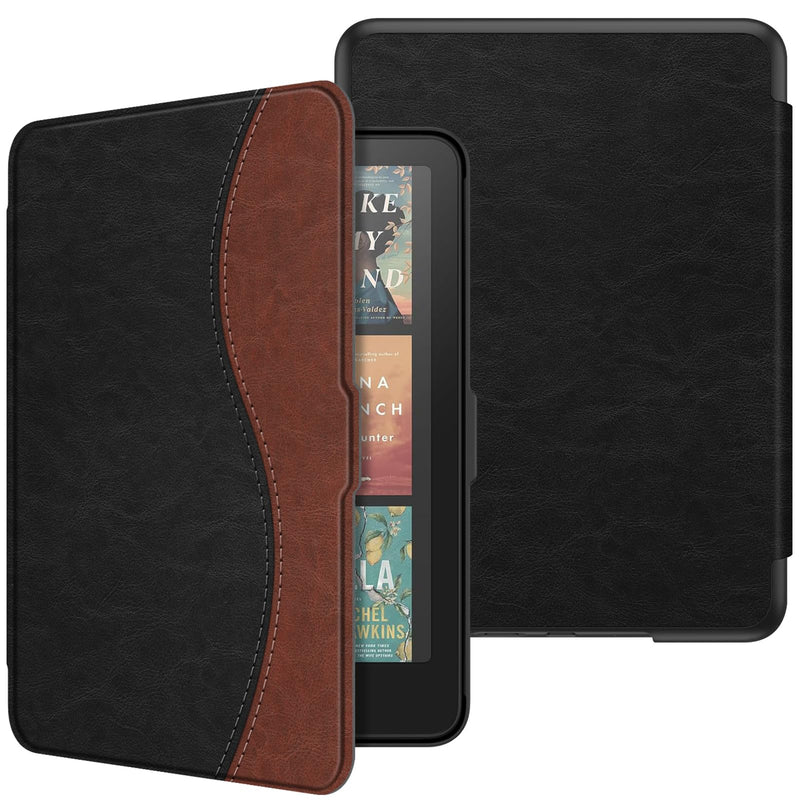 Kindle Paperwhite 7-Inch (12th Gen, 2024)/Kindle Colorsoft 2024 Slim PU Leather Case | Fintie