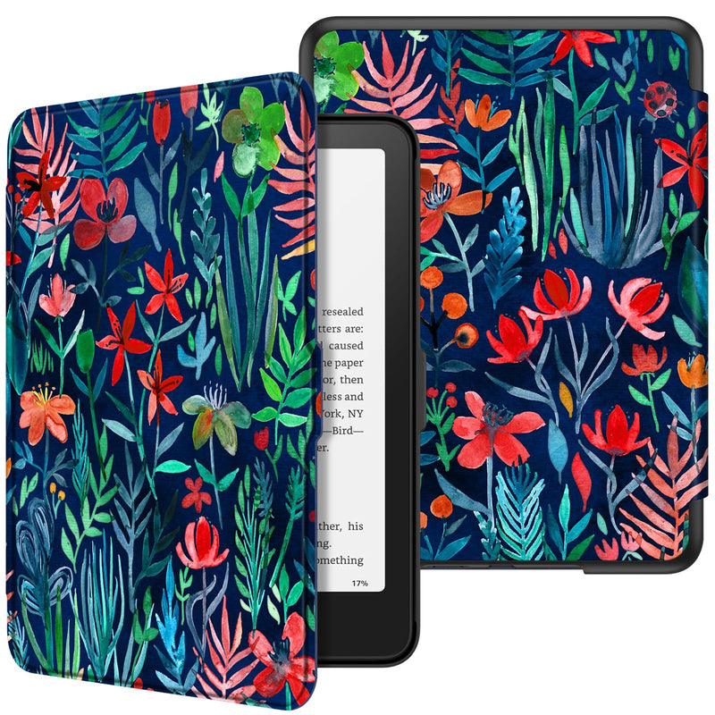 Kindle Paperwhite 7-Inch (12th Gen, 2024)/Kindle Colorsoft 2024 Slim PU Leather Case | Fintie