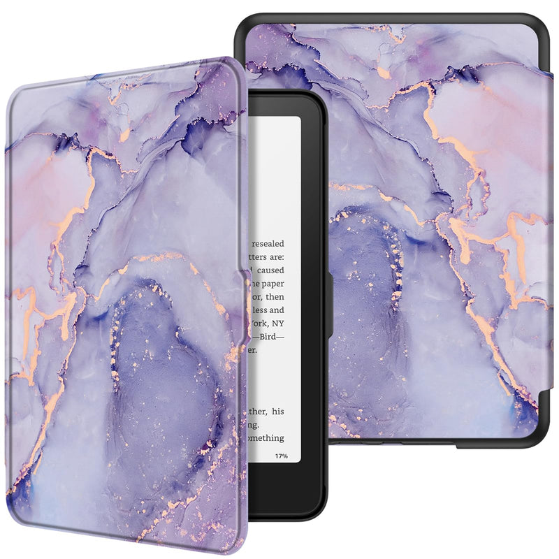 Kindle Paperwhite 7-Inch (12th Gen, 2024)/Kindle Colorsoft 2024 Slim PU Leather Case | Fintie