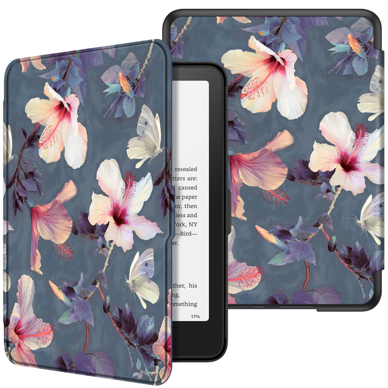 Kindle Paperwhite 7-Inch (12th Gen, 2024)/Kindle Colorsoft 2024 Slim PU Leather Case | Fintie