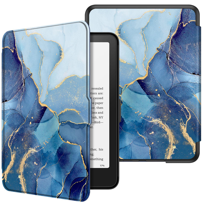 Kindle Paperwhite 7-Inch (12th Gen, 2024)/Kindle Colorsoft 2024 Slim PU Leather Case | Fintie