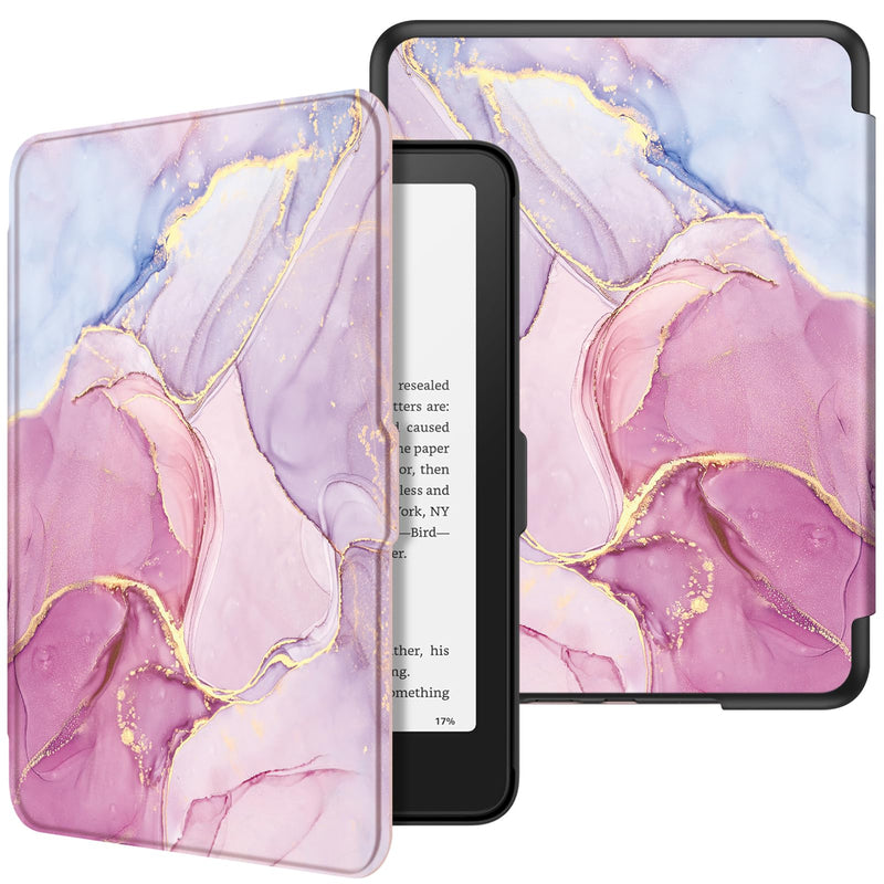 Kindle Paperwhite 7-Inch (12th Gen, 2024)/Kindle Colorsoft 2024 Slim PU Leather Case | Fintie