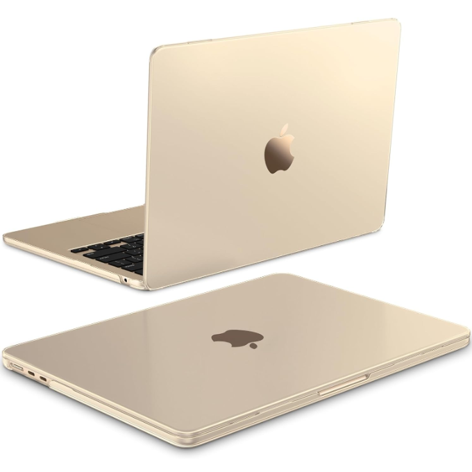 MacBook Air 13.6" M4/M3/M2 Chip (2025/2024/2022) Slim Matte Case | Fintie