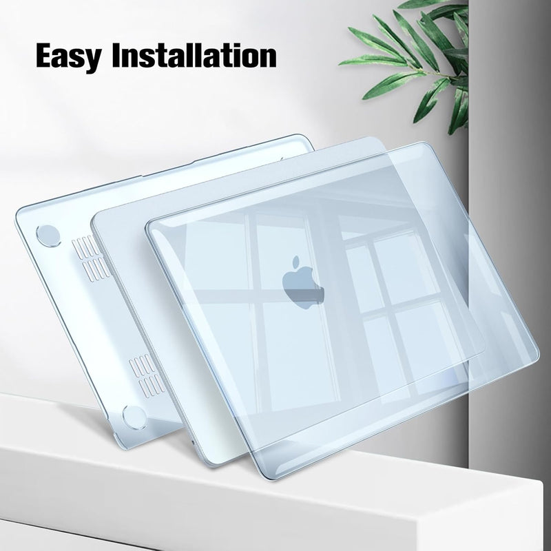 MacBook Air 13.6" M4/M3/M2 Chip (Model A3240/A3113/A2681, 2025/2024/2022) Hard Shell Case | Fintie