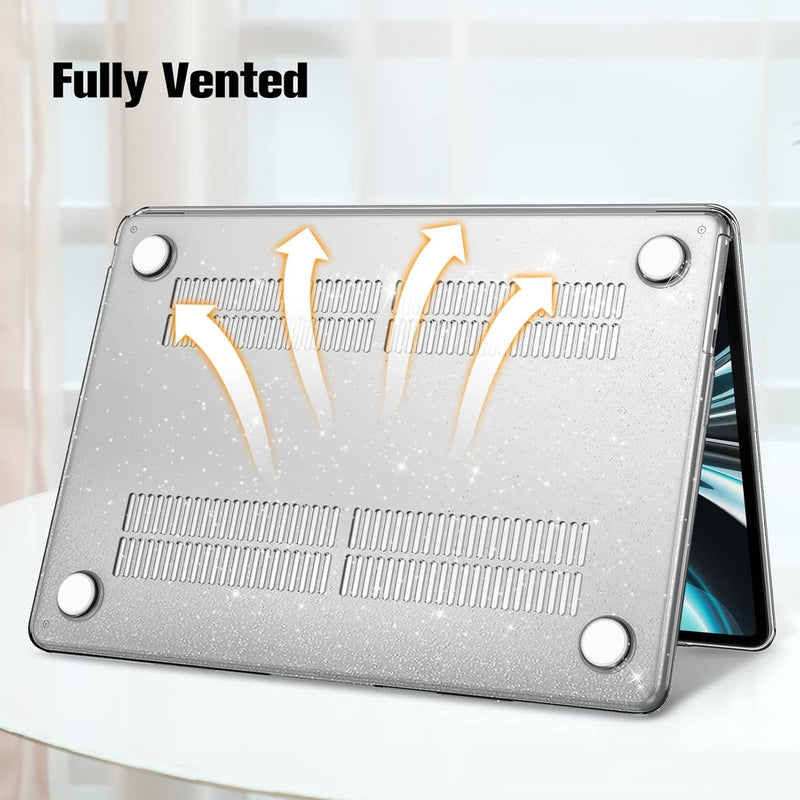 MacBook Air 13.6" M4/M3/M2 Chip (Model A3240/A3113/A2681, 2025/2024/2022) Hard Shell Case | Fintie