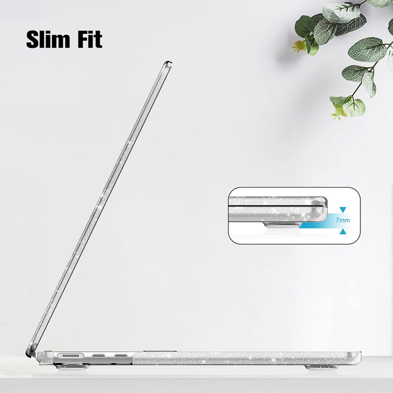 MacBook Air 13.6" M4/M3/M2 Chip (Model A3240/A3113/A2681, 2025/2024/2022) Hard Shell Case | Fintie