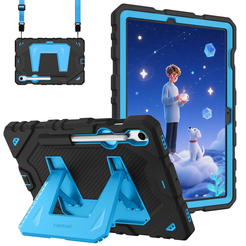 Galaxy Tab S10 Lite 2025/Tab S10 FE 5G 2025/Tab S9 FE 5G/Tab S9 11-inch Kid-Friendly Case with Kickstand | Fintie