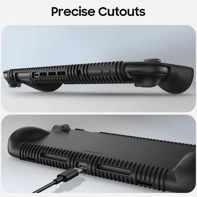 Soft Silicone Case for Nintendo Switch 2 w/Ergonomic Grip and 2 Cartridge Slots, Durable & Anti-Slip | Fintie