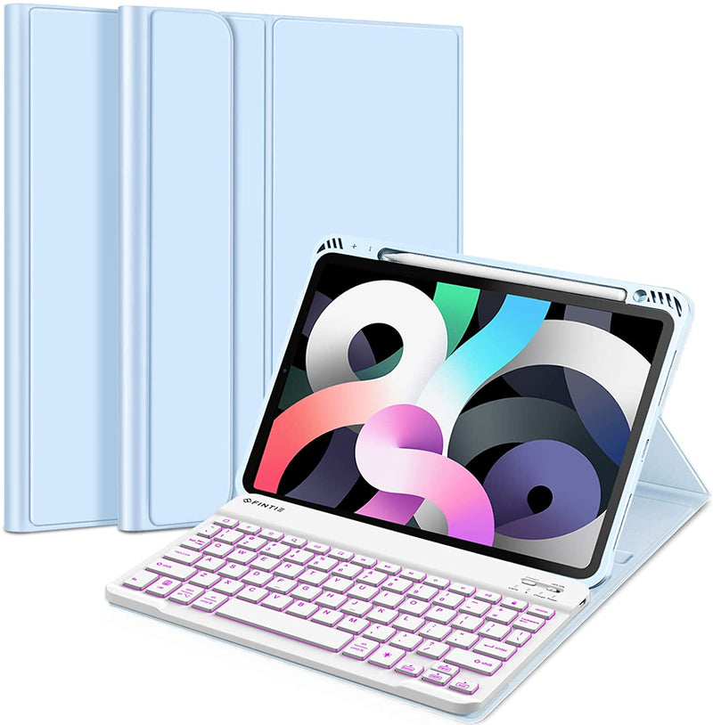 iPad Air 11" (M3 2025, M2 2024)/ iPad Air 5th/4th Gen 10.9" Backlight Keyboard Case | Fintie