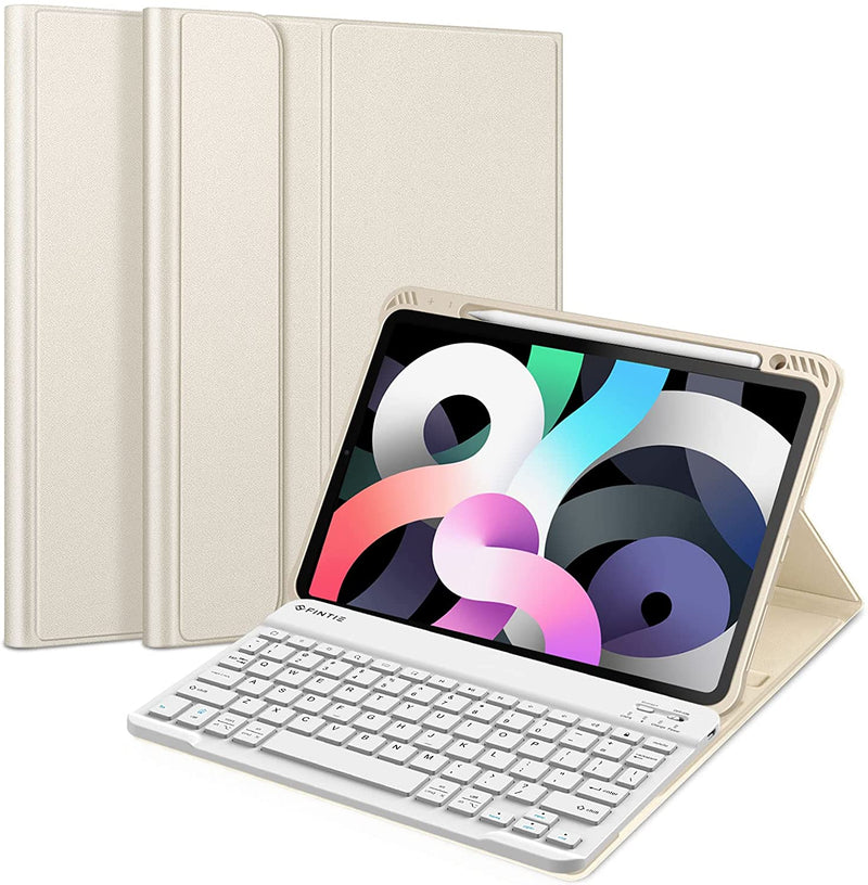 fintie ipad air 2022 keyboard case starlight