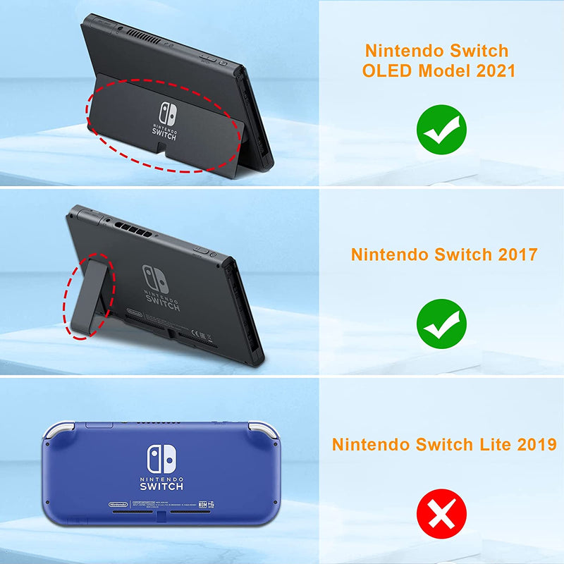 Nintendo Switch OLED 2021 / Switch 2017 Carrying Storage Case Messenger Bag | Fintie