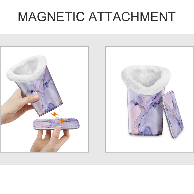 Fintie Plush Lined Eyeglasses Holder with Magnetic Base