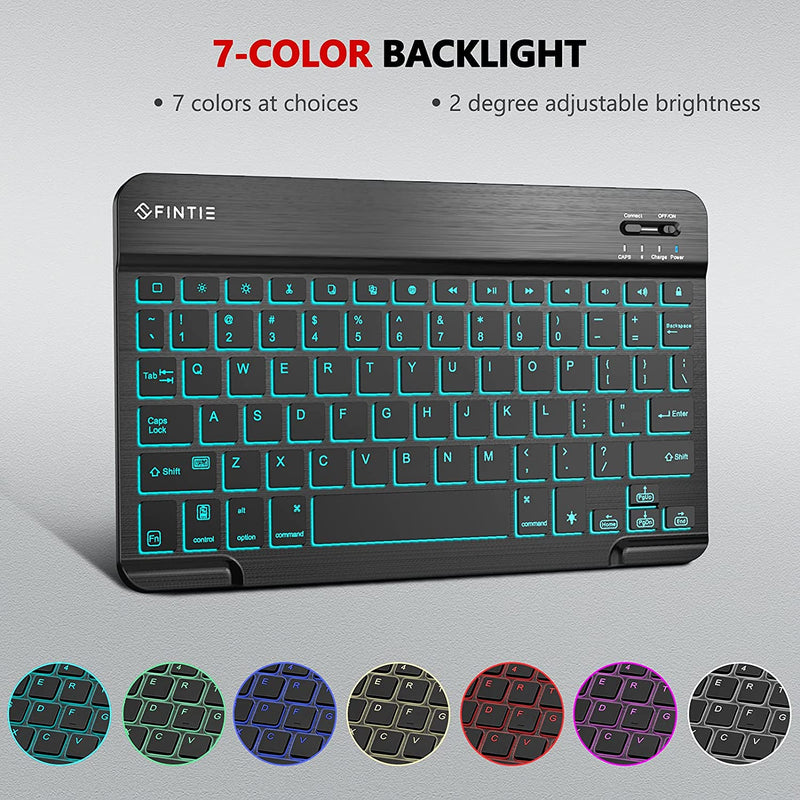 iPad Air 11" (M3 2025, M2 2024)/ iPad Air 5th/4th Gen 10.9" Backlight Keyboard Case | Fintie
