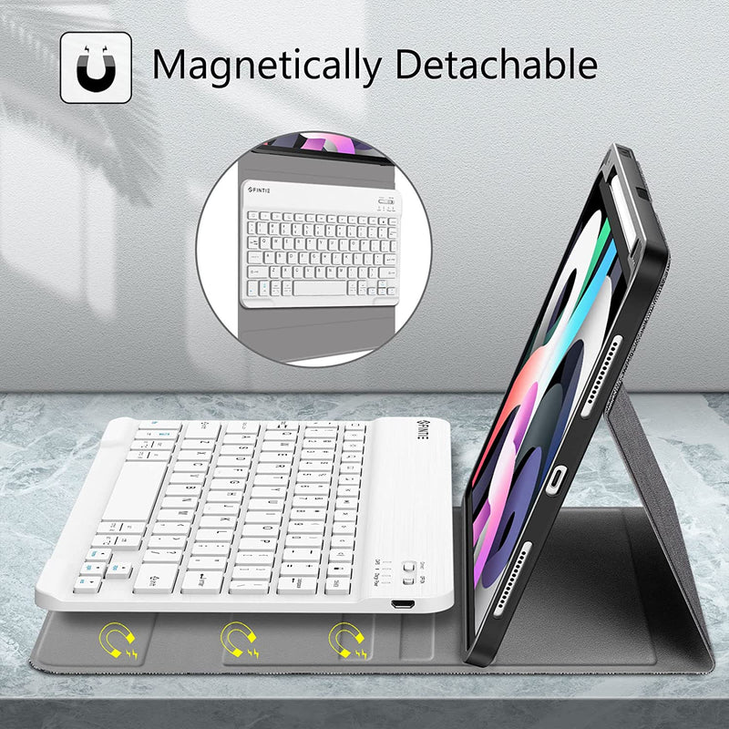 iPad Air 11-inch (M3 2025, M2 2024)/ iPad Air 5th Gen (2022) / iPad Air 4th Gen (2020) 10.9" Keyboard Case | Fintie