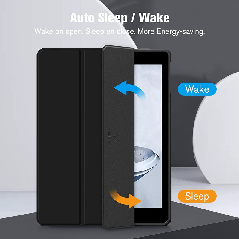 iPad 6th/5th Gen (2018/2017), iPad Air 2nd/1st Gen Hybrid Slim Clear Back Case | Fintie