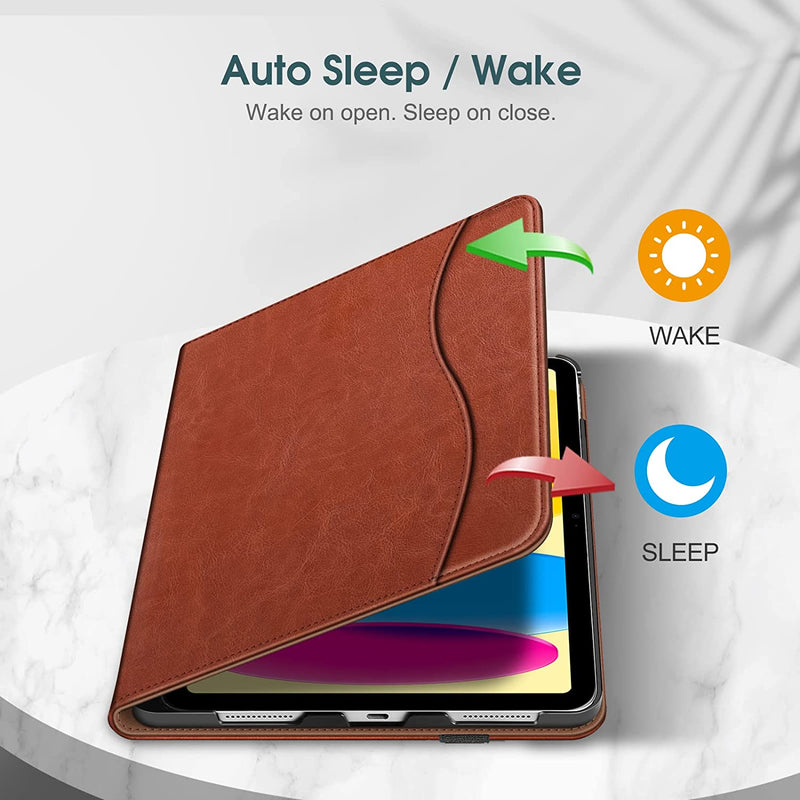 Fintie ipad 10th generation case opens to wake