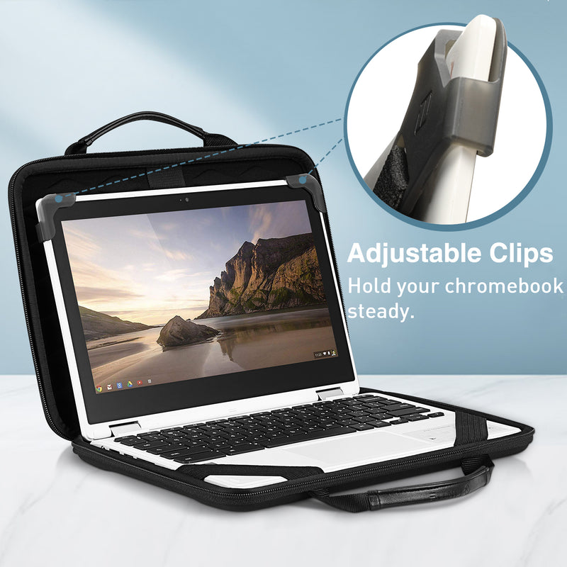 11.6-inch Chromebook Sleeve Case with Accessory Pouch | Fintie