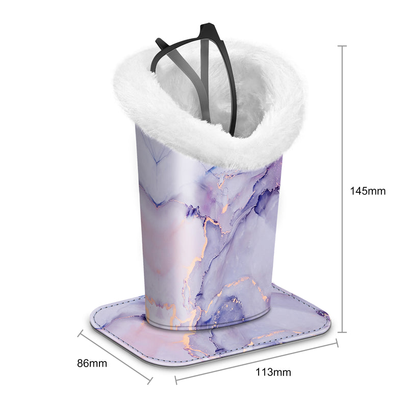 Fintie Plush Lined Eyeglasses Holder with Magnetic Base