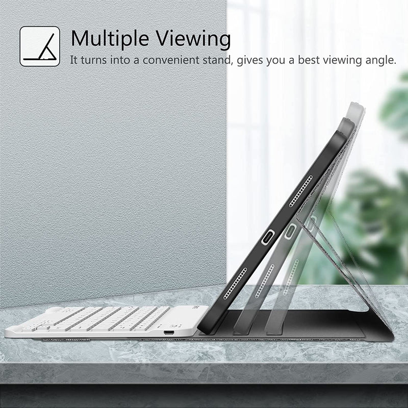 iPad Air 11-inch (M3 2025, M2 2024)/ iPad Air 5th Gen (2022) / iPad Air 4th Gen (2020) 10.9" Keyboard Case | Fintie