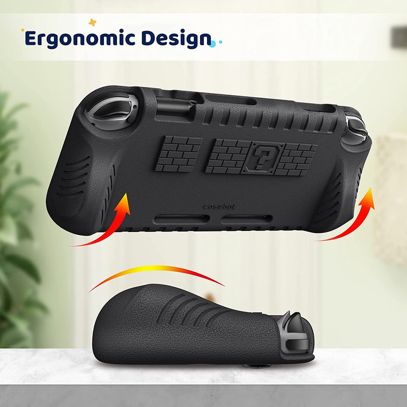 nintendo switch case with ergonomic grips