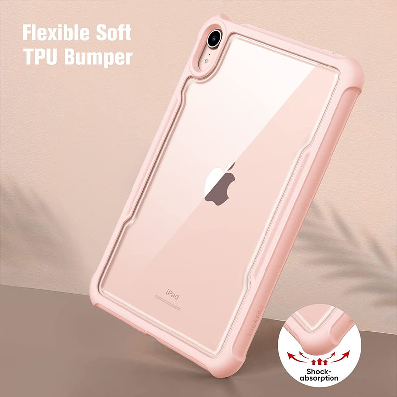 iPad Mini A17 Pro (2024), iPad Mini 6th Gen (2021) Shockproof Hybrid Back Cover | Fintie