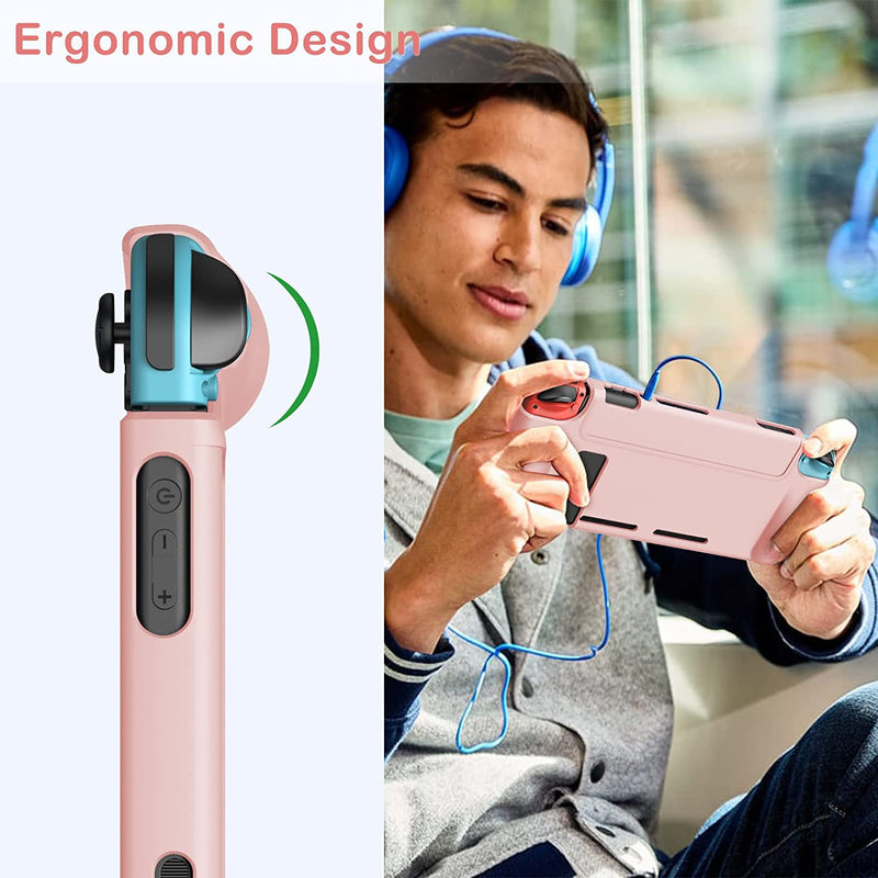 Nintendo Switch Flip Case with Front Cover & Ergonomic Grip | Fintie