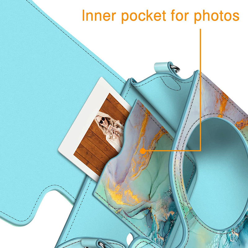 instax mini 7+bag with a inner photo pocket