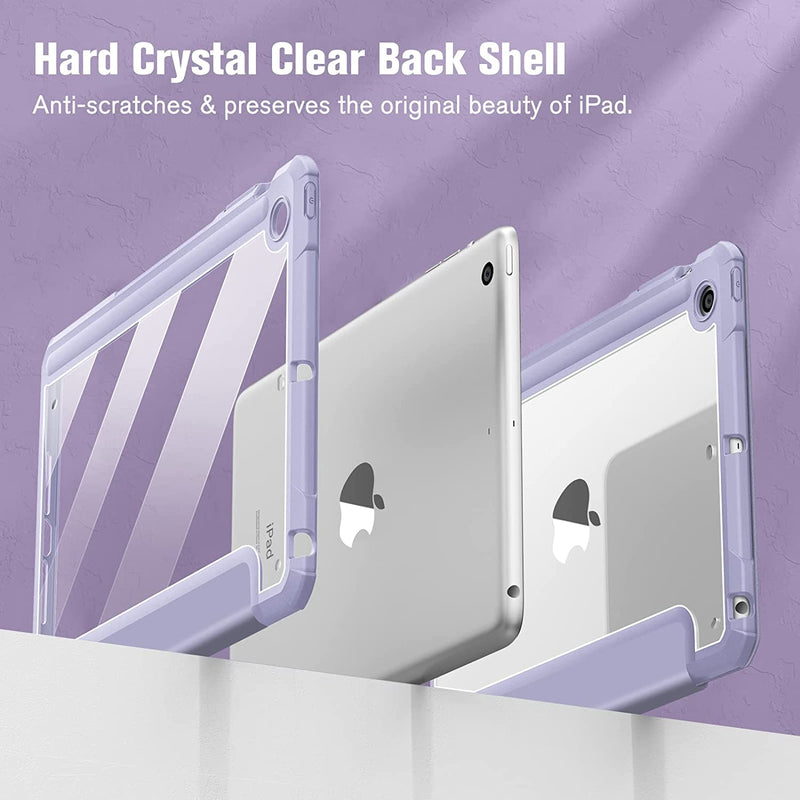 iPad Mini 3/2/1 Shockproof Hybrid Slim Clear Back Case | Fintie