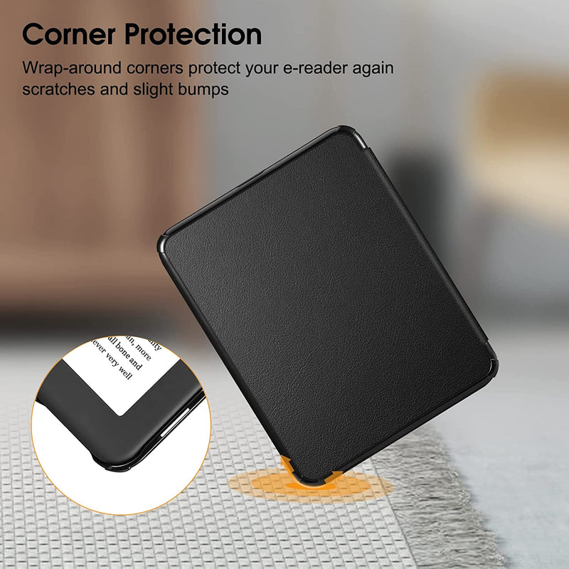 Nook GlowLight 4/4e Vegan Leather Slim Case | Fintie