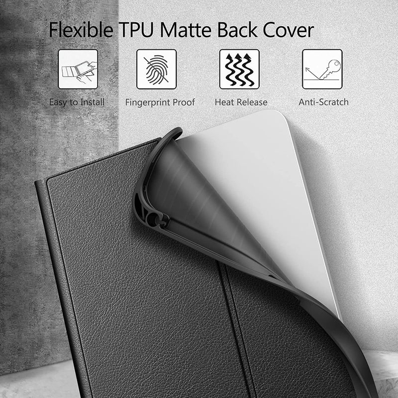 iPad A16 Chip 11-inch (2025), iPad 10th Gen (2022) Keyboard Case w/ Pencil Holder | Fintie