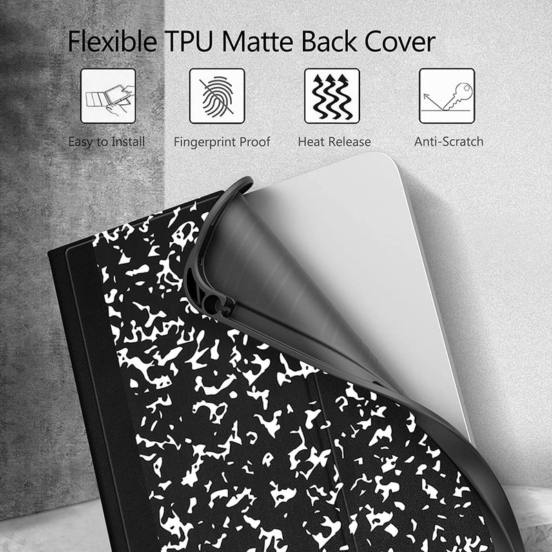 iPad A16 Chip 11-inch (2025), iPad 10th Gen (2022) Keyboard Case w/ Pencil Holder | Fintie