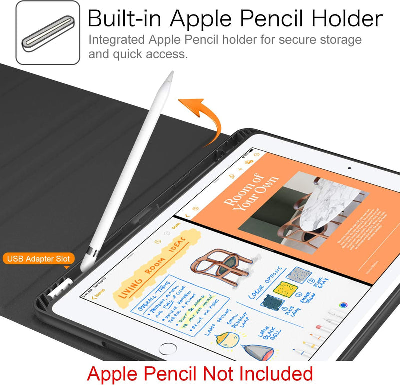 iPad 9 (2021) / iPad 8 / iPad 7-Color Backlit Keyboard Case | Fintie