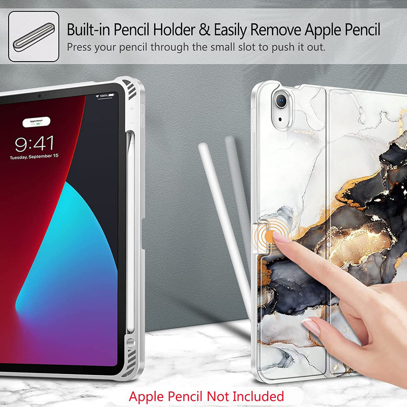 ipad air a2072 case with apple pencil holder