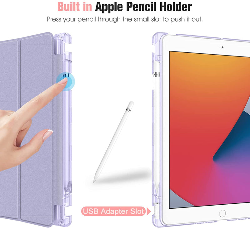 iPad 9 / iPad 8 / iPad 7 10.2 Inch Slim Shell Stand Case | Fintie