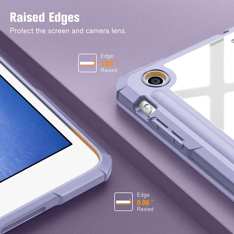 iPad Mini 3/2/1 Shockproof Hybrid Slim Clear Back Case | Fintie