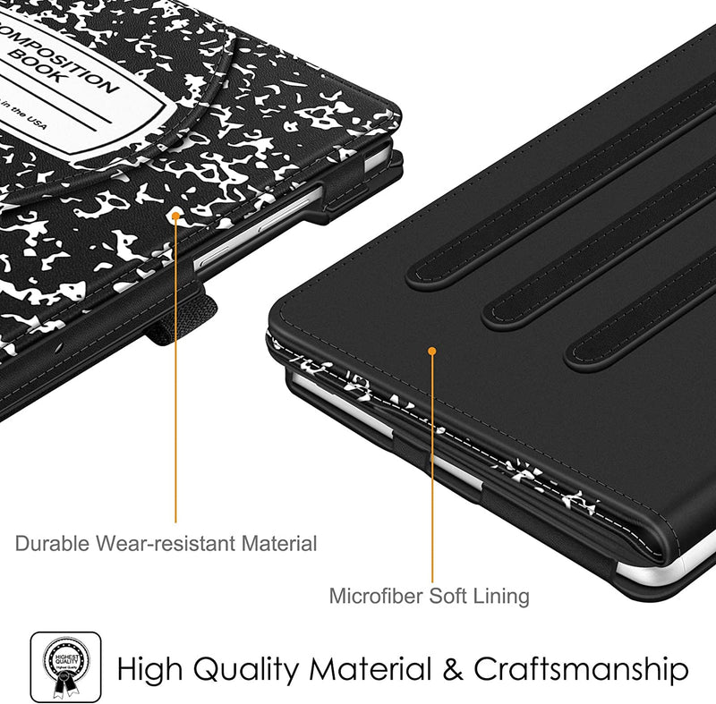 Lenovo Tab M8 Multi-Angle Case w/ Pocket and Stylus Holder | Fintie