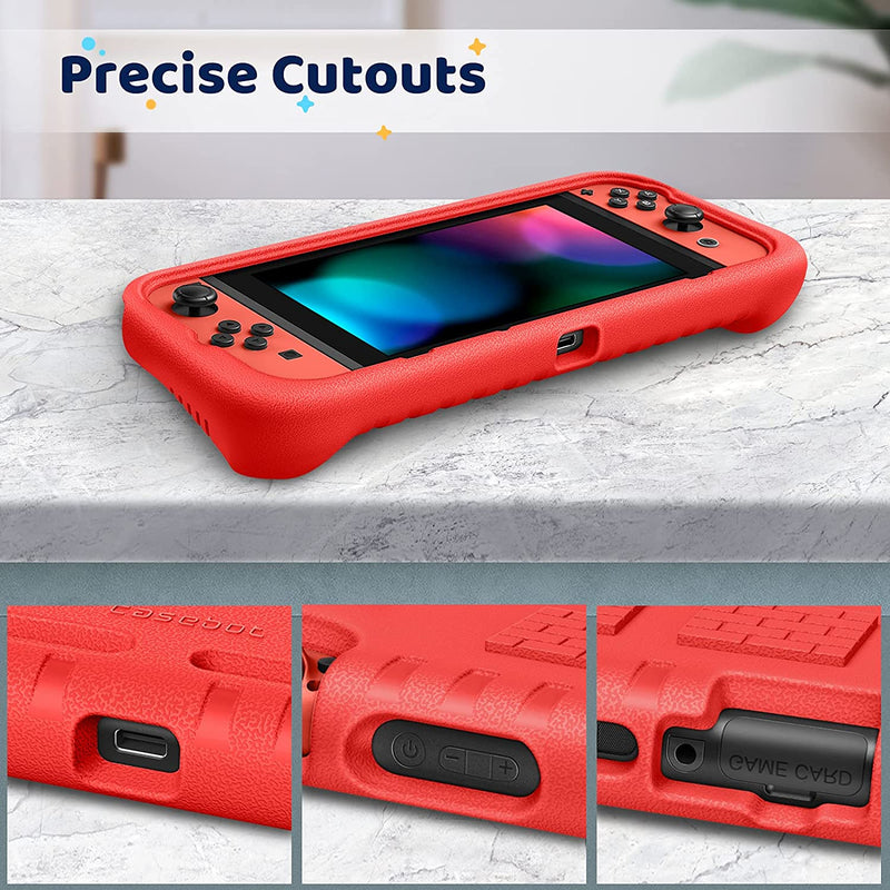 nintendo switch case with an opening for game card slot