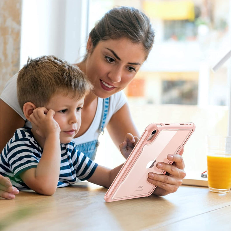 iPad Mini A17 Pro (2024), iPad Mini 6th Gen (2021) Shockproof Hybrid Back Cover | Fintie