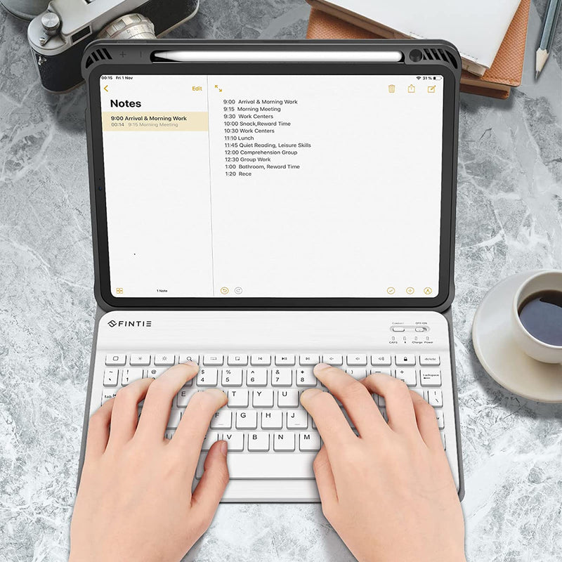 iPad Air 11-inch (M3 2025, M2 2024)/ iPad Air 5th Gen (2022) / iPad Air 4th Gen (2020) 10.9" Keyboard Case | Fintie