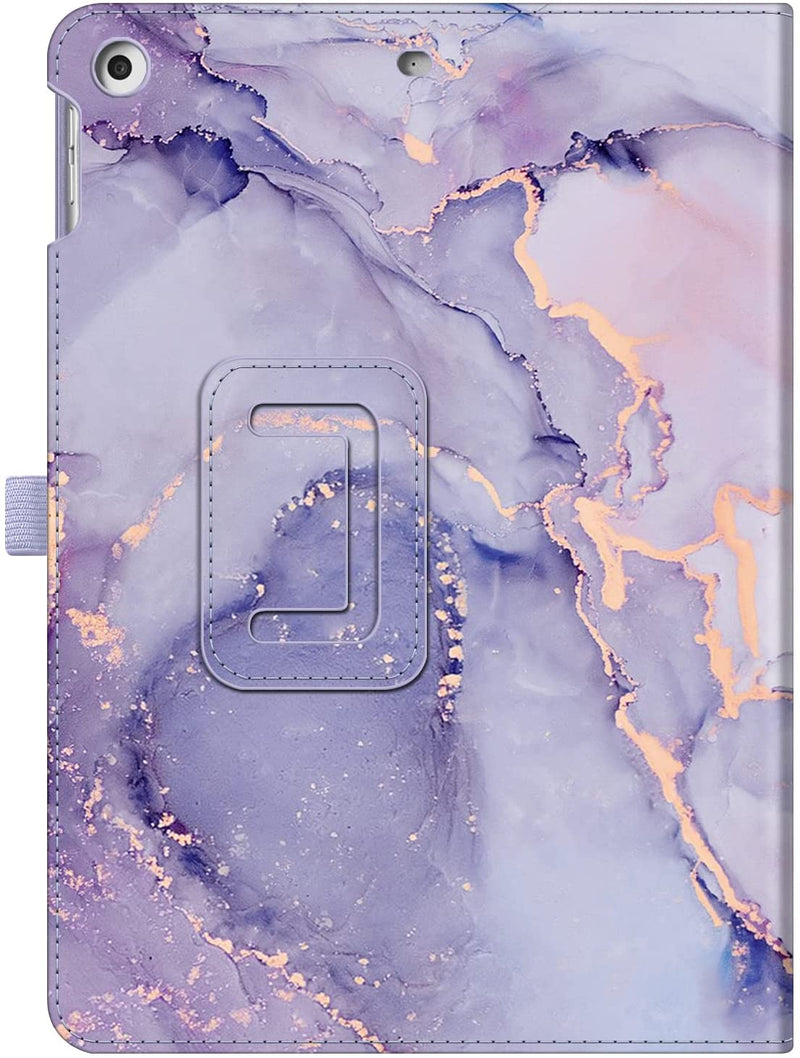 fintie ipad 9th generation case in purple marble