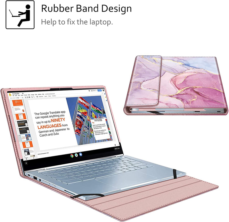 Fintie case for 14" Chromebook - Asus Chromebook Flip/Lenovo Yoga Slim 7/Dell Latitude 14