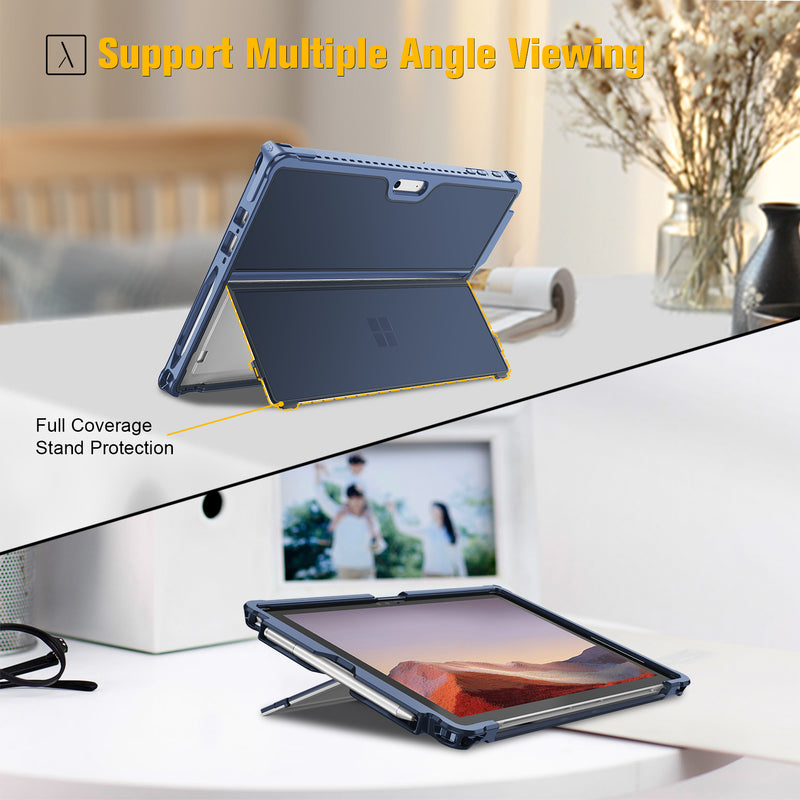 surface pro 5 case with multiple angles
